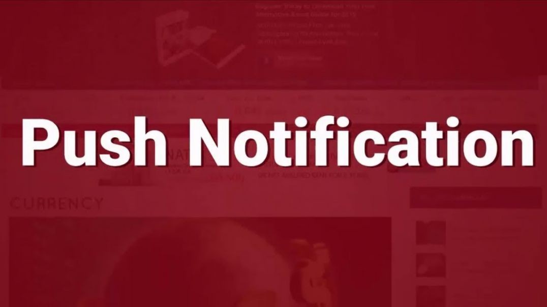 Push Notification | Push Messages | Push Notification as a Service