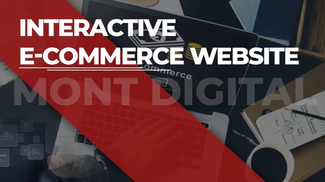 ⁣Interactive E Commerce Website Package | E commerce Website Packages