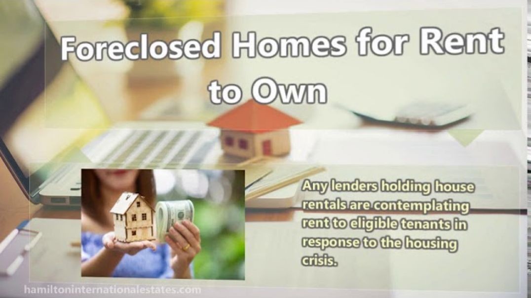 ⁣How to find rent to own homes