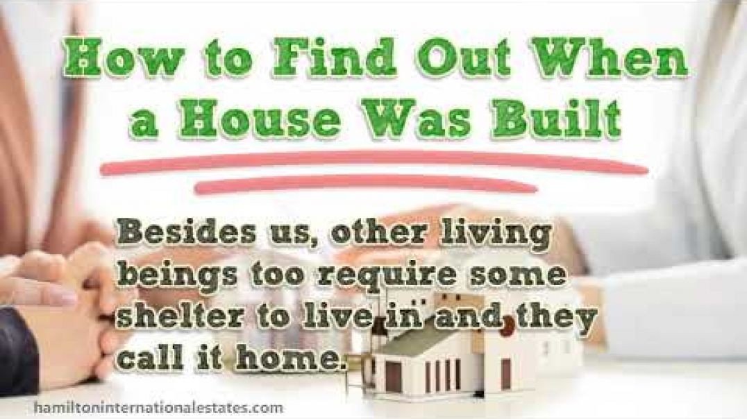 ⁣How to Find Out When a House Was Built  How Old is My House
