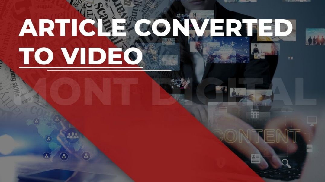 ⁣Article Converted To Video | Article to Video | Article to Video Converter