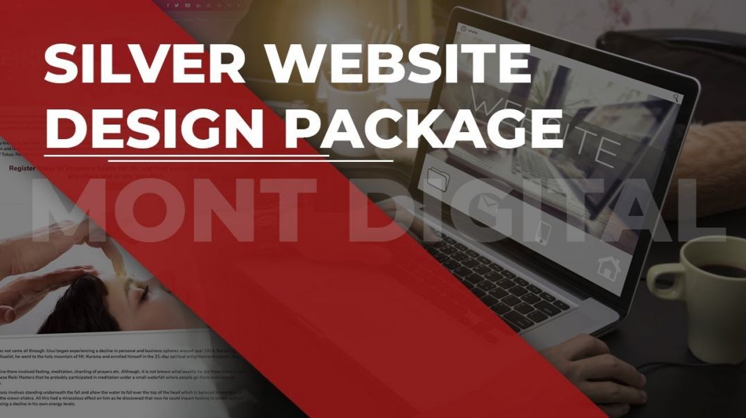 ⁣Silver Website Design Package | Silver Website Package | Website Package
