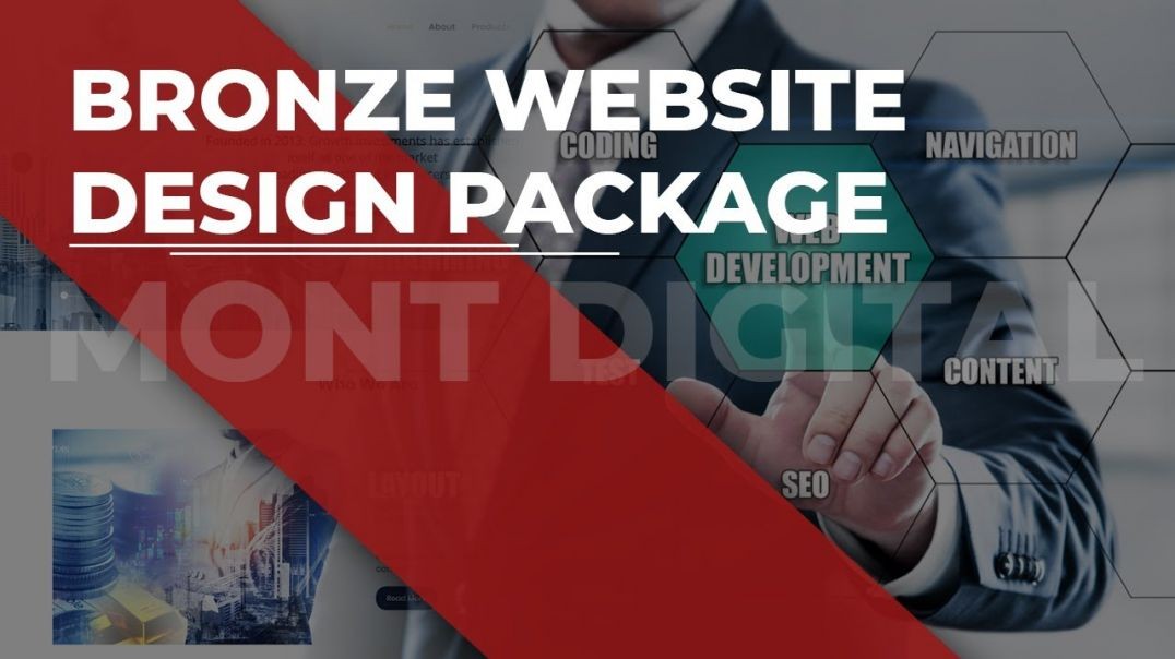 ⁣Bronze Website Design Package | Website Design Package