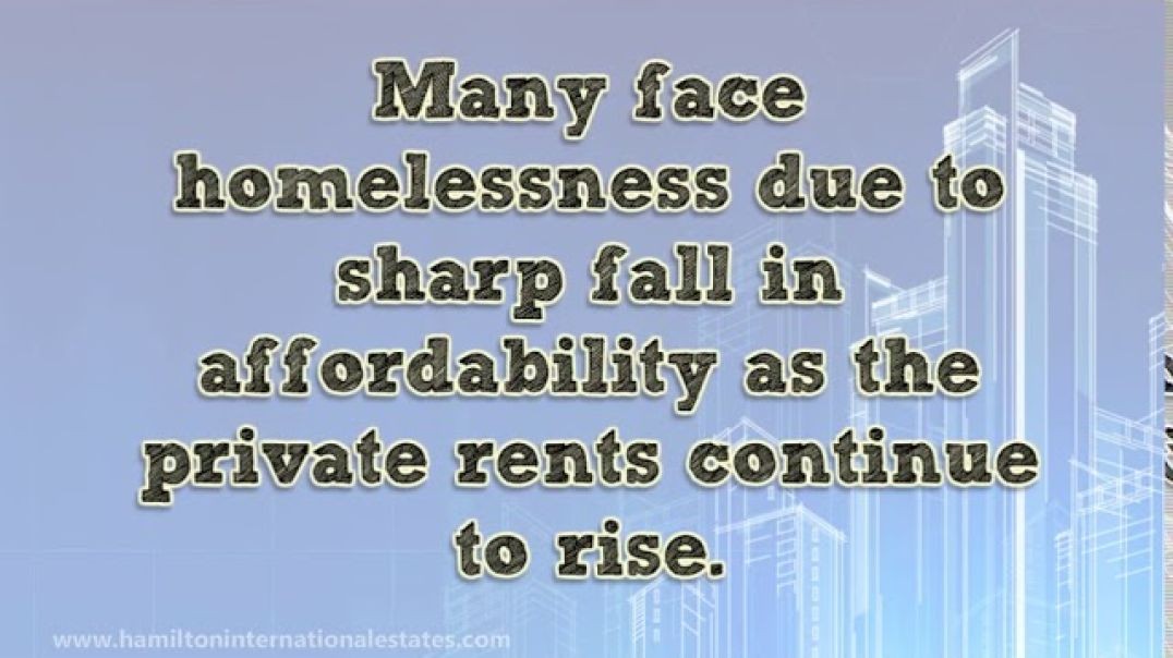 ⁣Britain’s Housing Crisis Hit A New Low By Hamilton International Estates