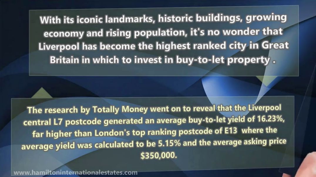 ⁣Liverpool voted the number 1 place to invest in buy to let