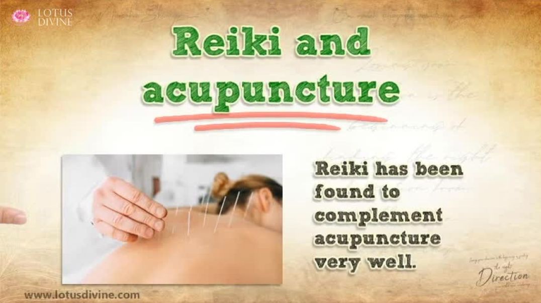 Reiki and acupuncture