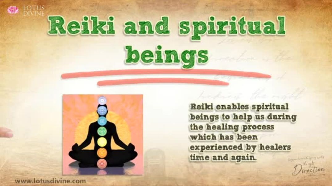 ⁣Reiki and spiritual being