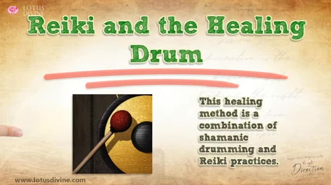 ⁣Reiki and the Healing Drum