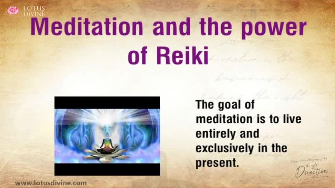 ⁣Meditation and the power of Reiki