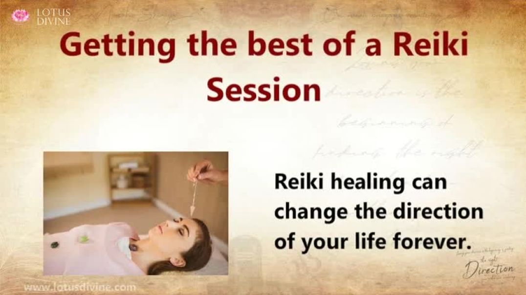 ⁣Getting the best of a Reiki Session