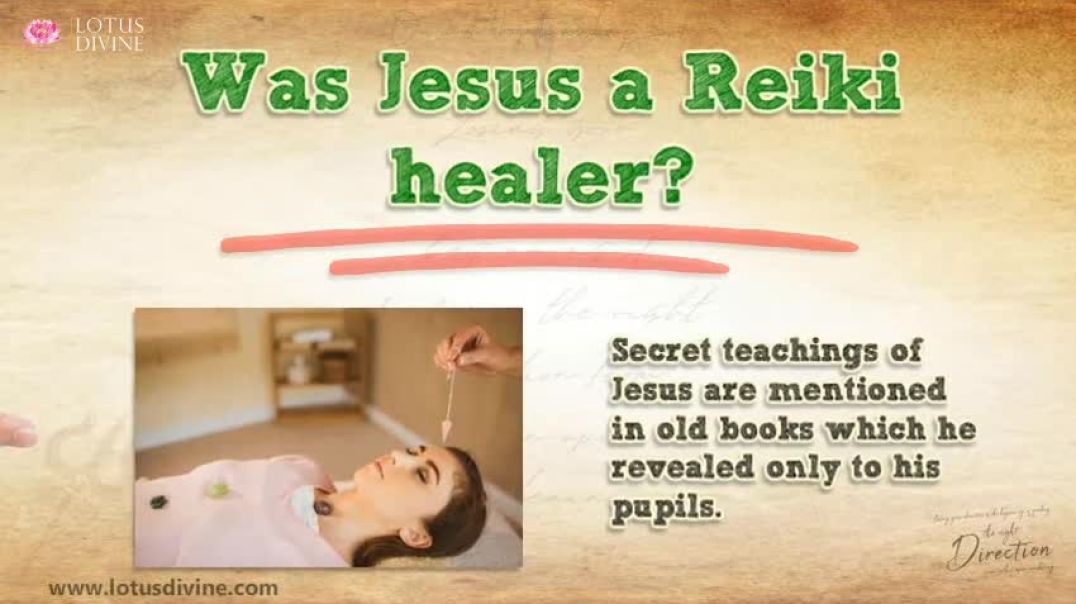 ⁣Was Jesus a Reiki healer