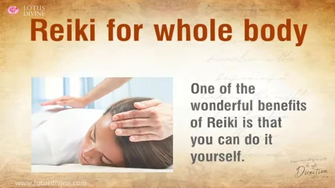 ⁣Reiki for whole body