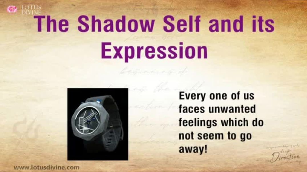 The shadow self and its expression