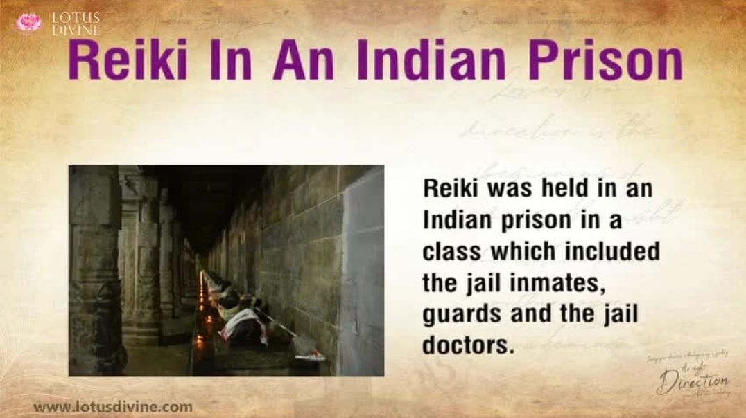 ⁣Reiki In An Indian Prison
