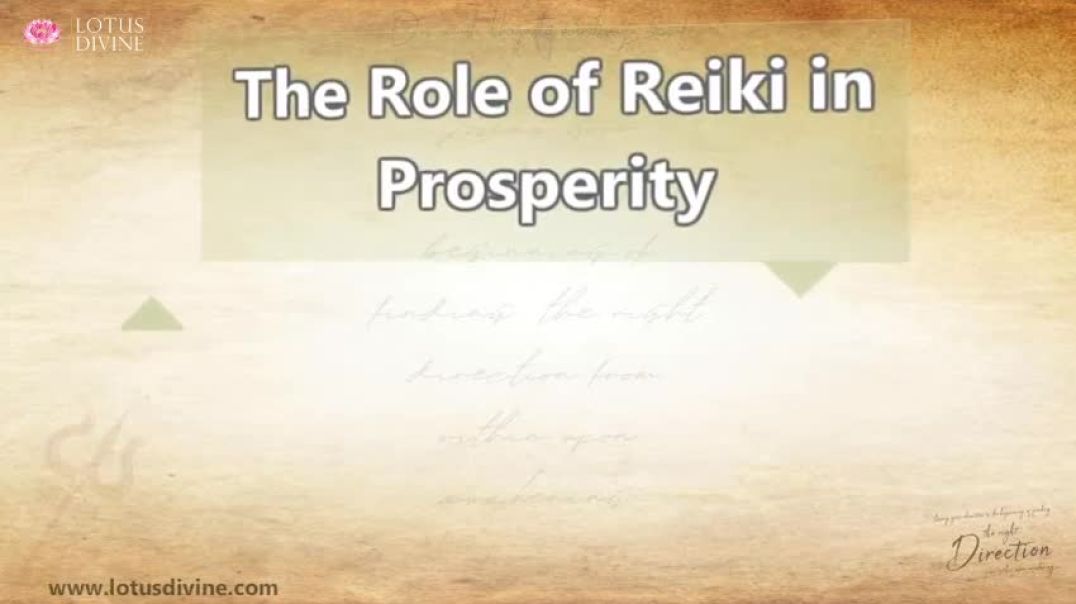 The role of Reiki in prosperity