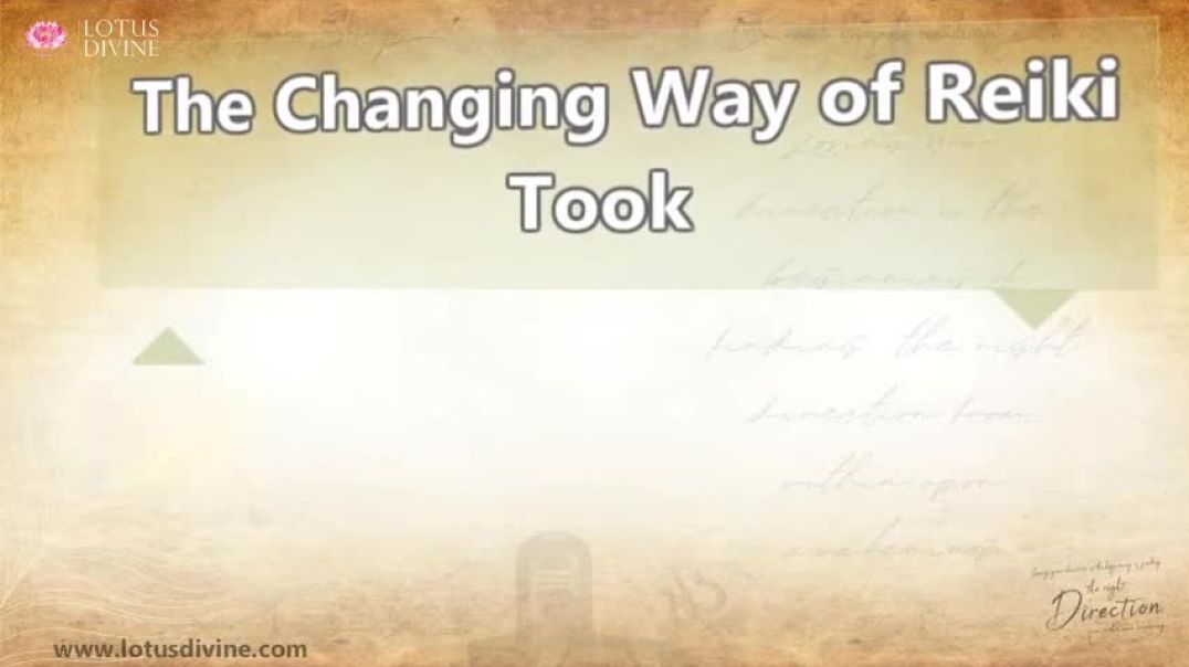 ⁣The changing way of Reiki took