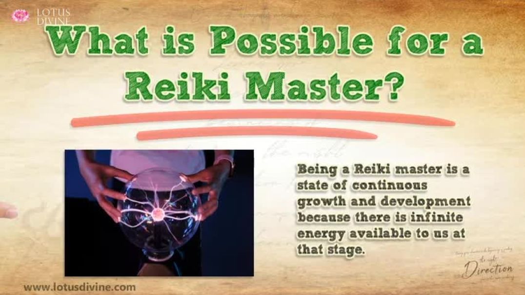 ⁣What is Possible for a Reiki Master