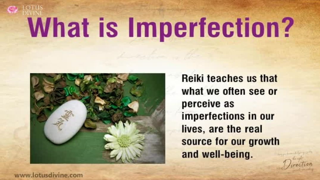⁣What is Imperfection