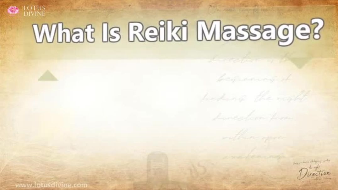 ⁣What is Reiki massage