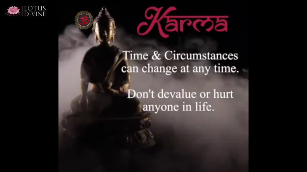 ⁣Lessons Of Time Karma