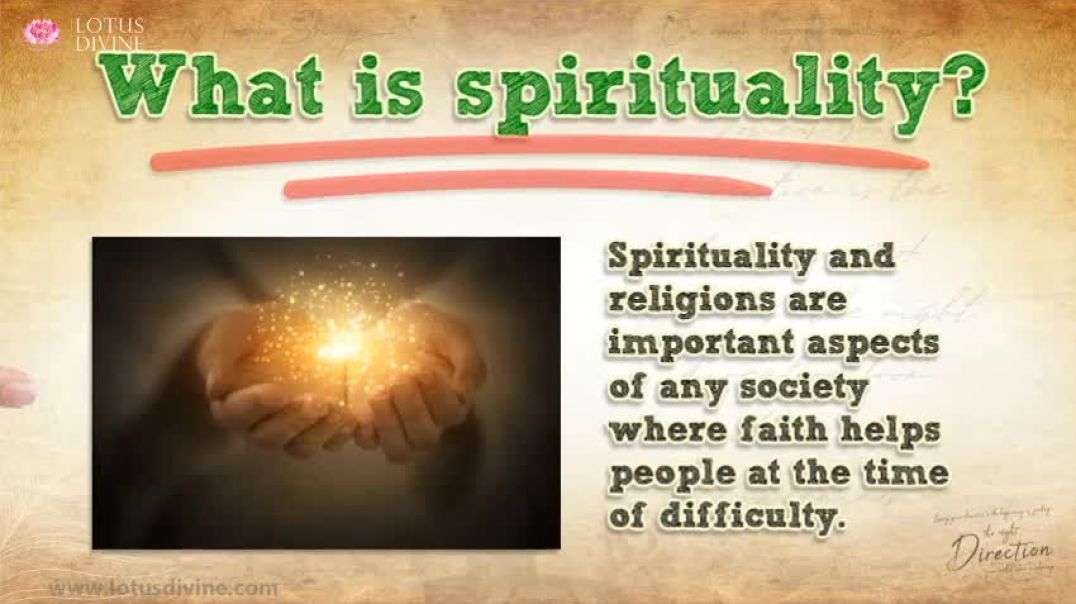 ⁣What is spirituality