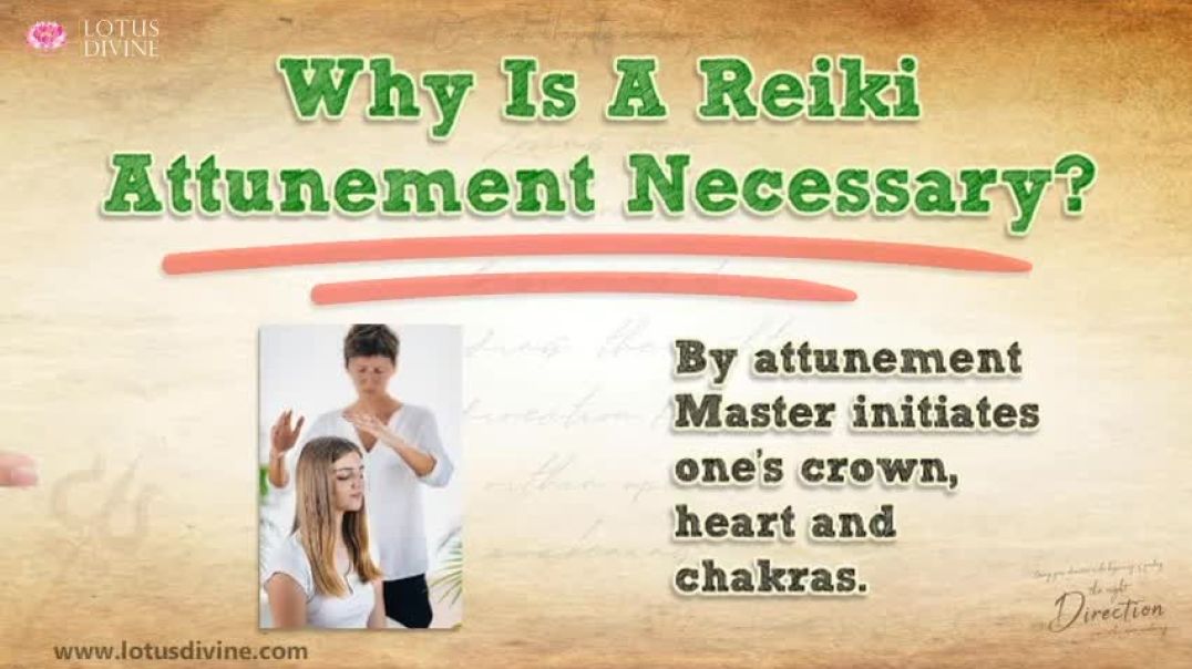 ⁣Why Is A Reiki Attunement Necessary