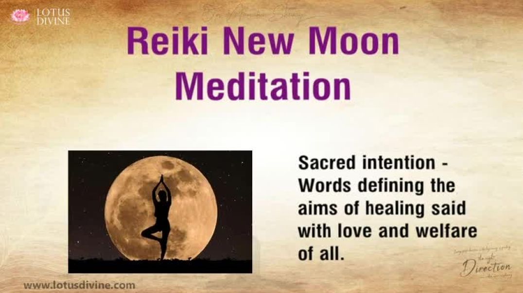 Reiki New Moon Meditation