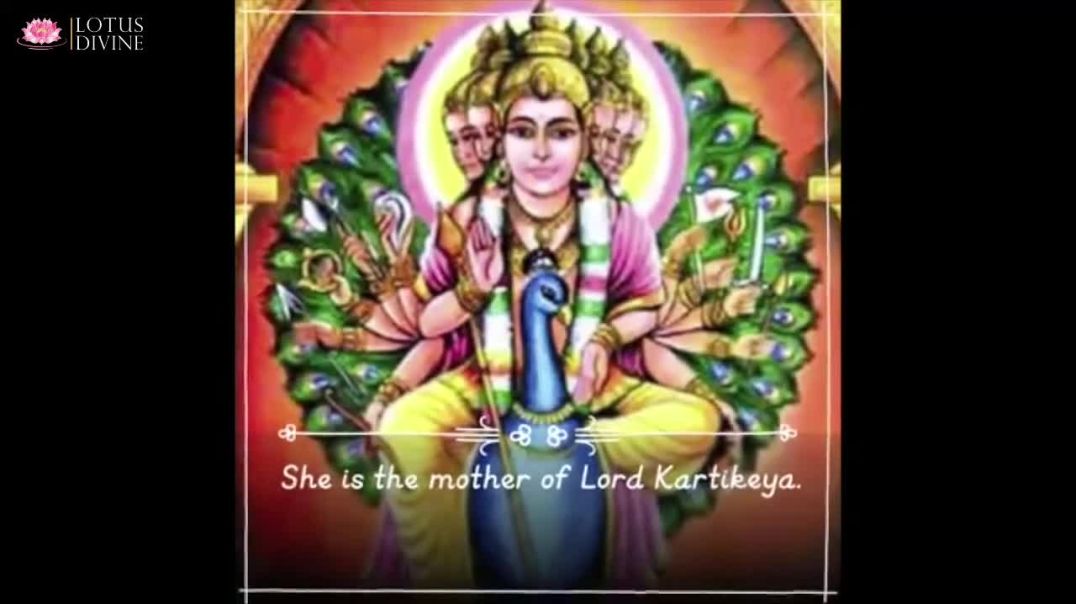 ⁣Navaratri Day 5 Goddess Skandamata