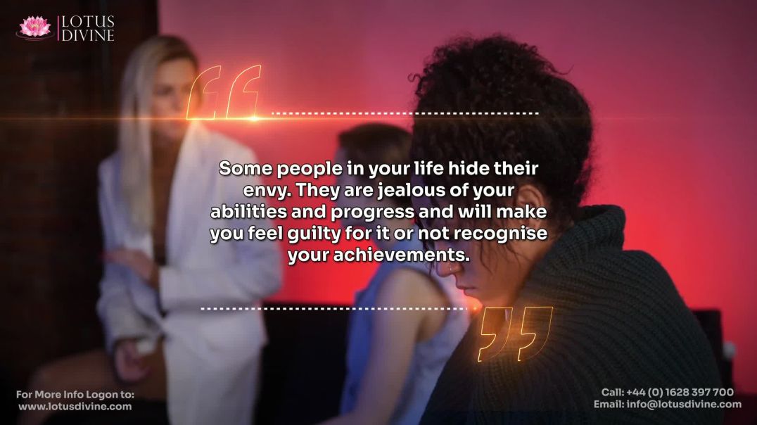 ⁣Some people in your life hide their envy. They are jealous of your abilities and progress and will m
