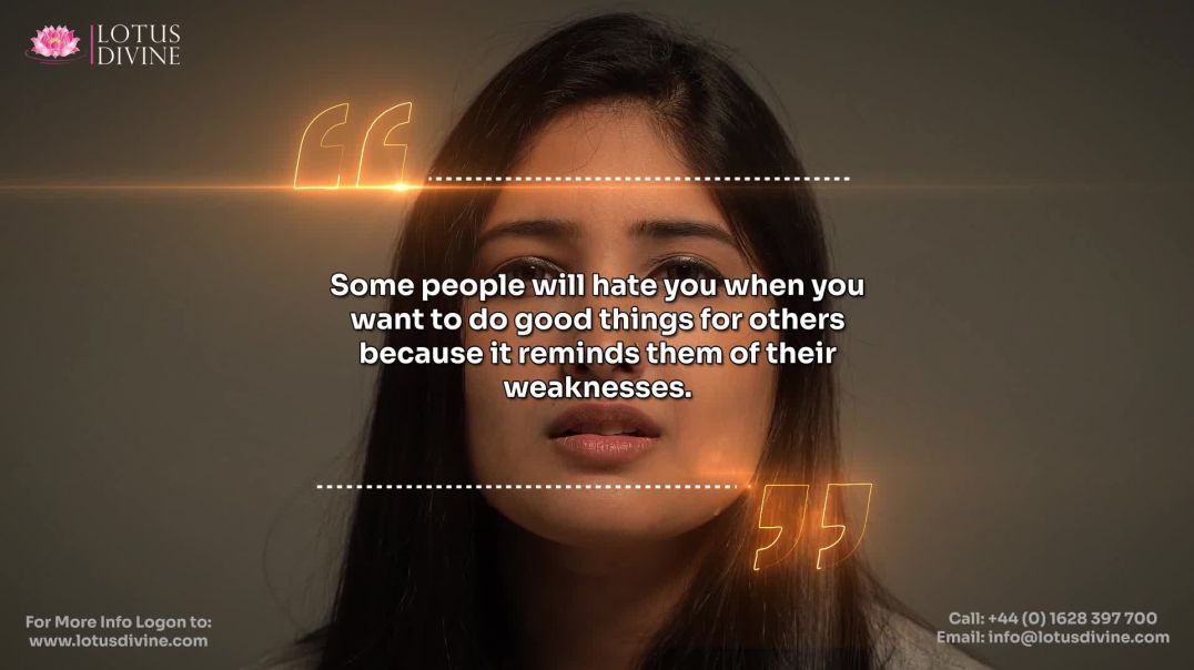 ⁣Some people will hate you when you want to do good things for others because it reminds them of thei
