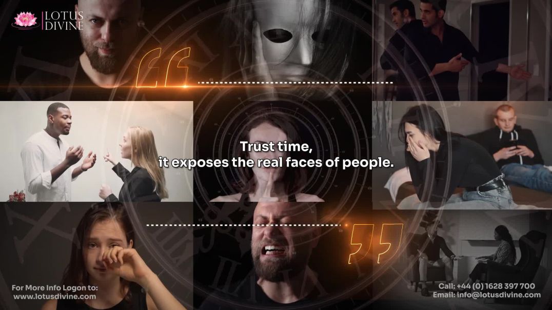 ⁣Trust time, it exposes the real faces of people.