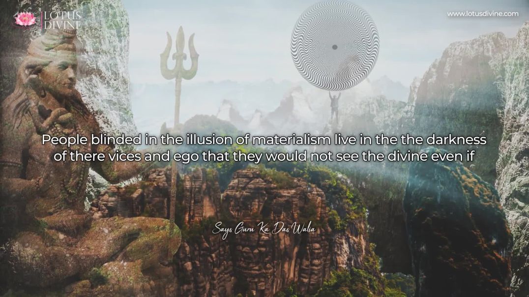 ⁣People blinded in the illusion of materialism live in the the darkness...| Quote 252 #spirituality #spiritual #[5