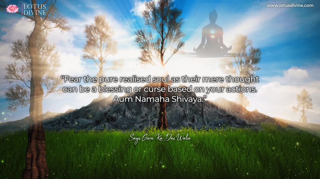 ⁣Fear the pure realised soul as their mere thought...| Quote 246 #spirituality #spiritual #quotes #quotes