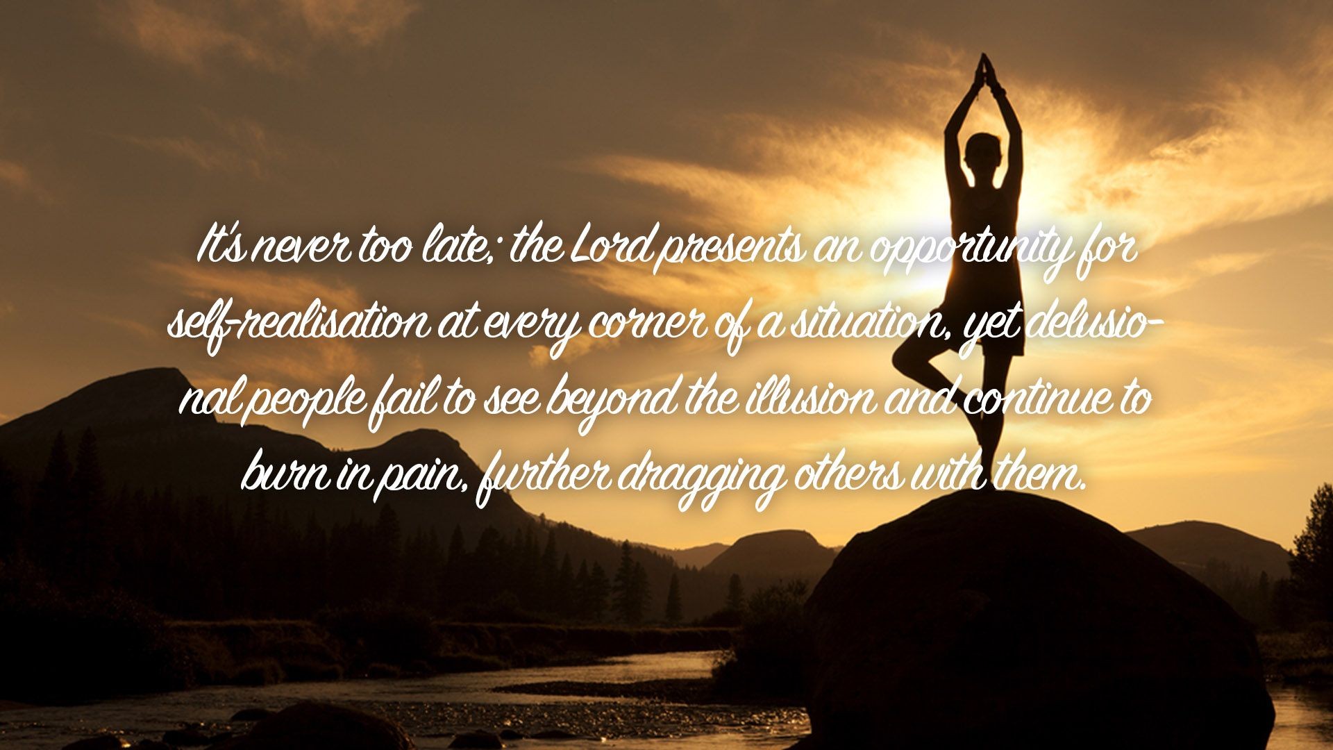 ⁣It's never too late; the Lord presents an opportunity for... | Quote 250