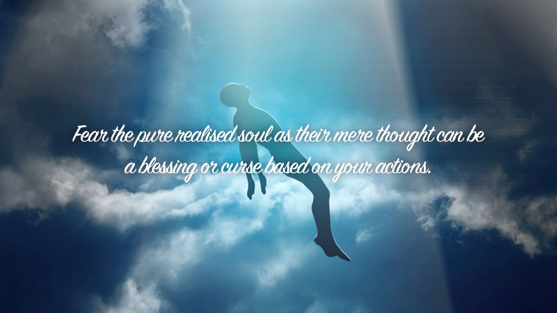 ⁣Fear the pure realised soul as their mere thought...| Quote 246 #spirituality #spiritual #quotes #quotes