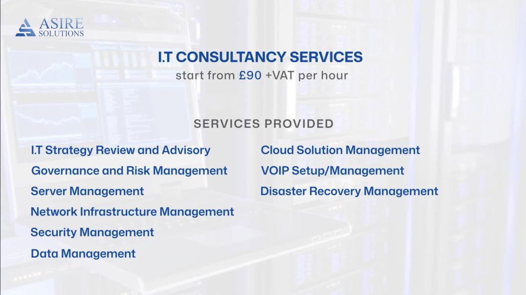 ⁣I.T Consultancy Services
