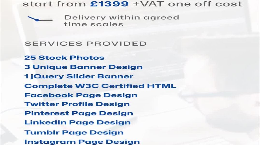 ⁣Gold Website Design Package