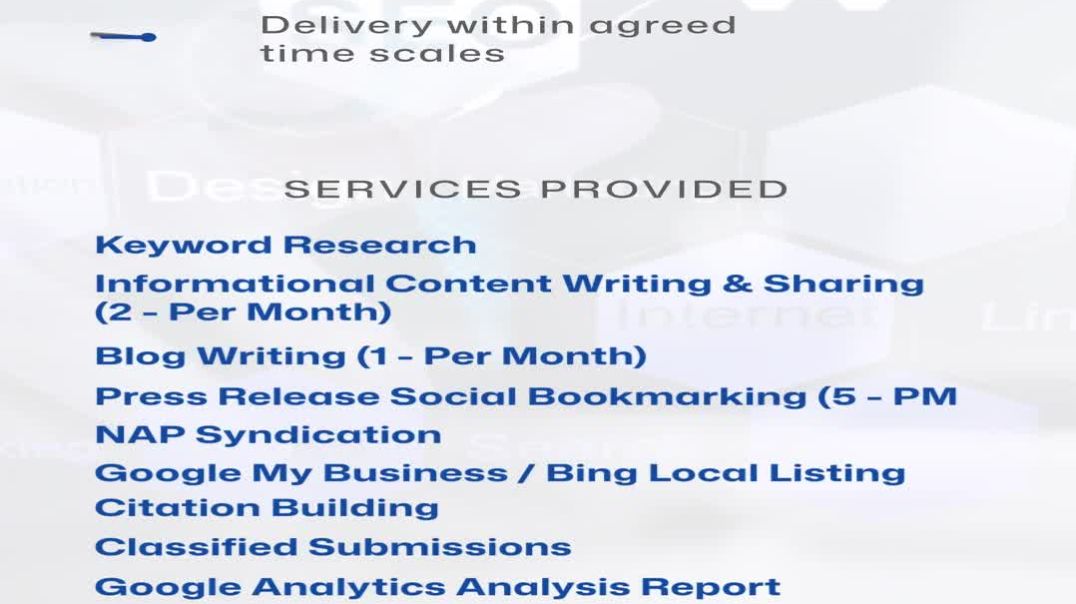 Start Up SEO Package