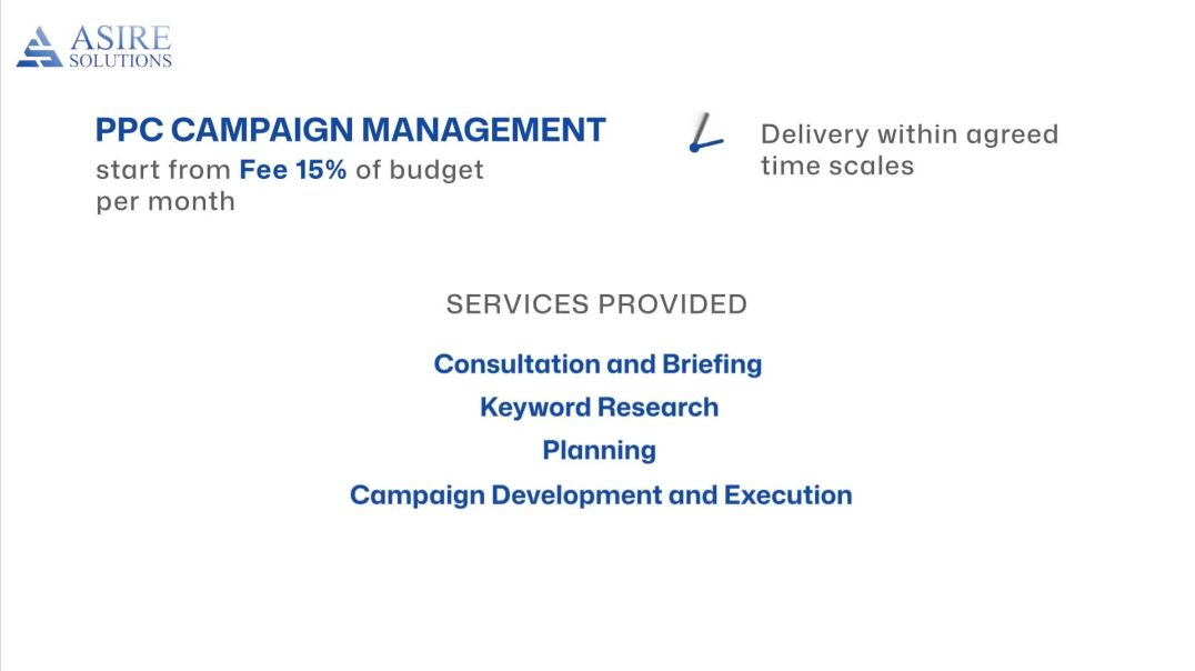 ⁣PPC Campaign Management, Facebook  YouTube Campaign Management