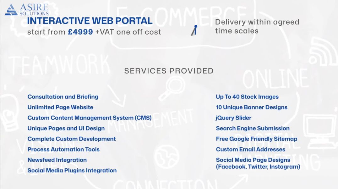 ⁣Interactive Web Portal