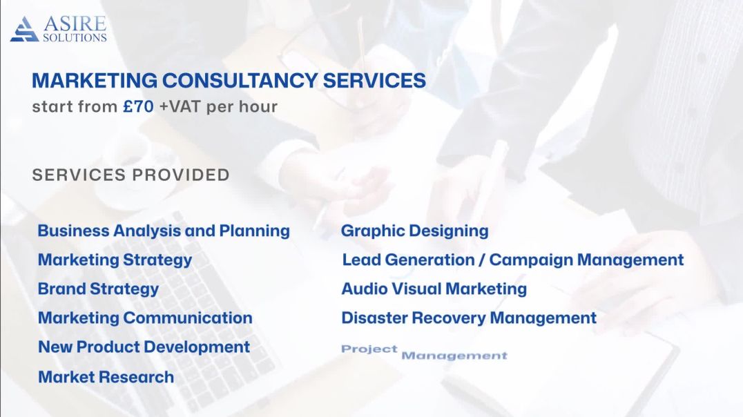 ⁣Marketing Consultancy Services