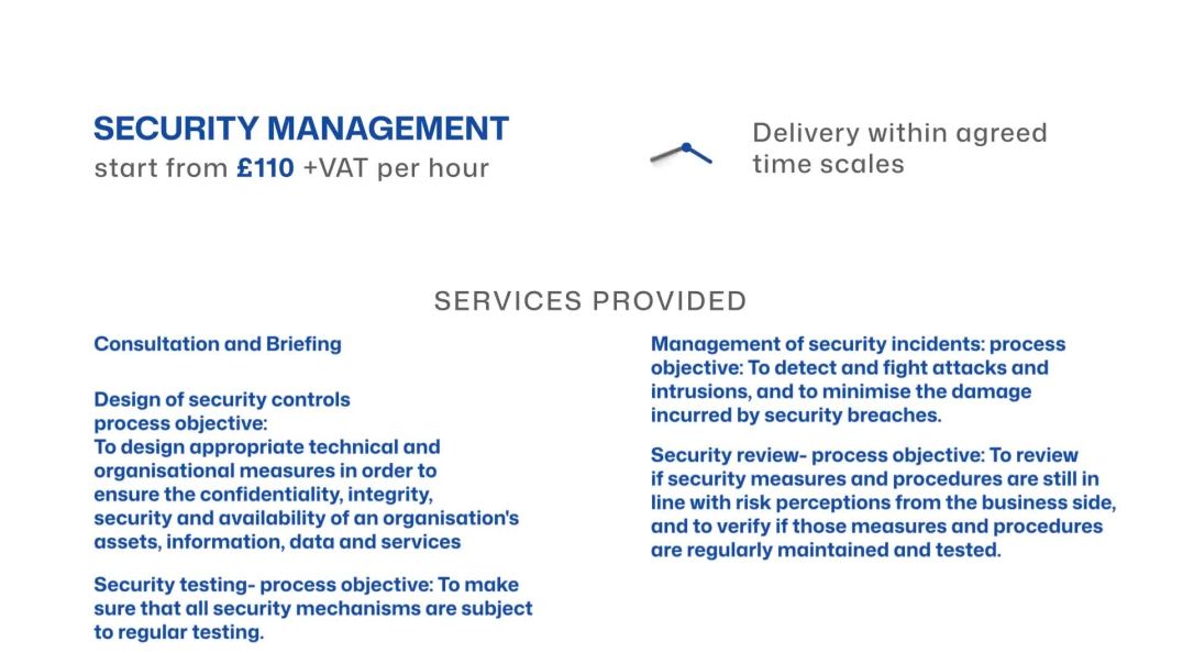 ⁣Security Management