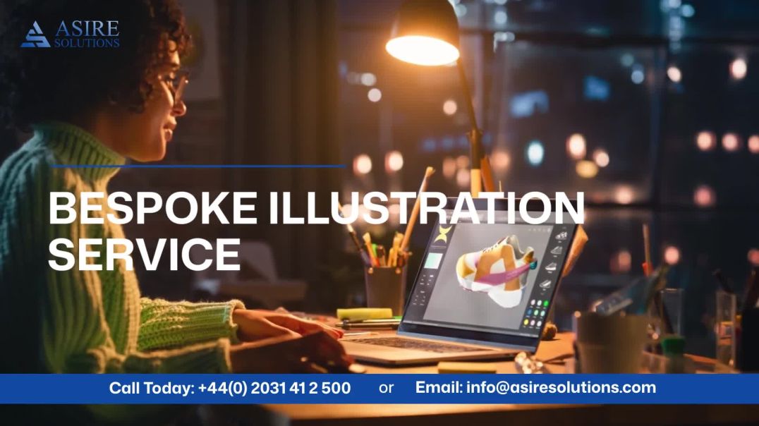 ⁣Bespoke Illustration