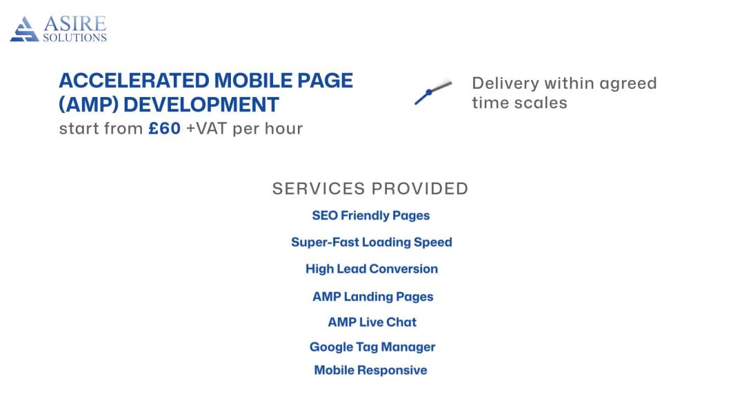 Accelerated Mobile Page (AMP) Development