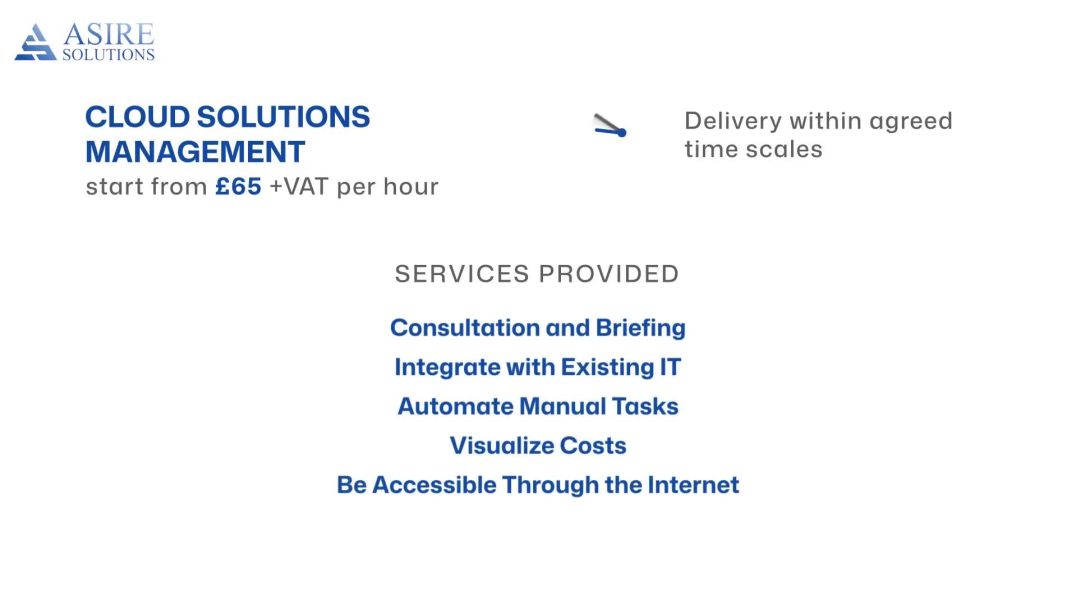 ⁣Cloud Solutions Management