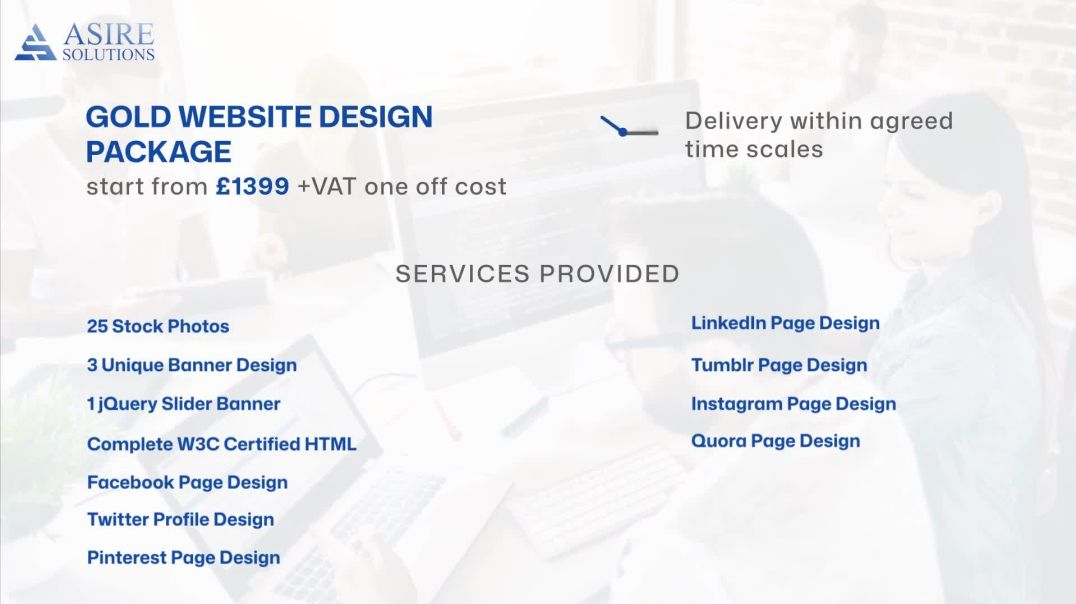 Gold Website Design Package