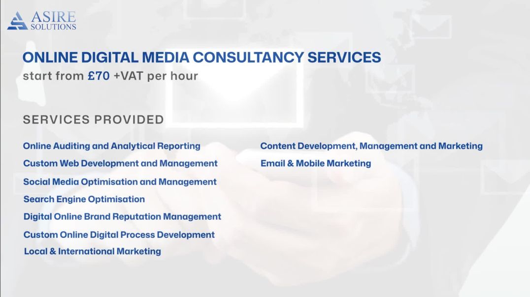 ⁣Online Digital Media Consultancy Services