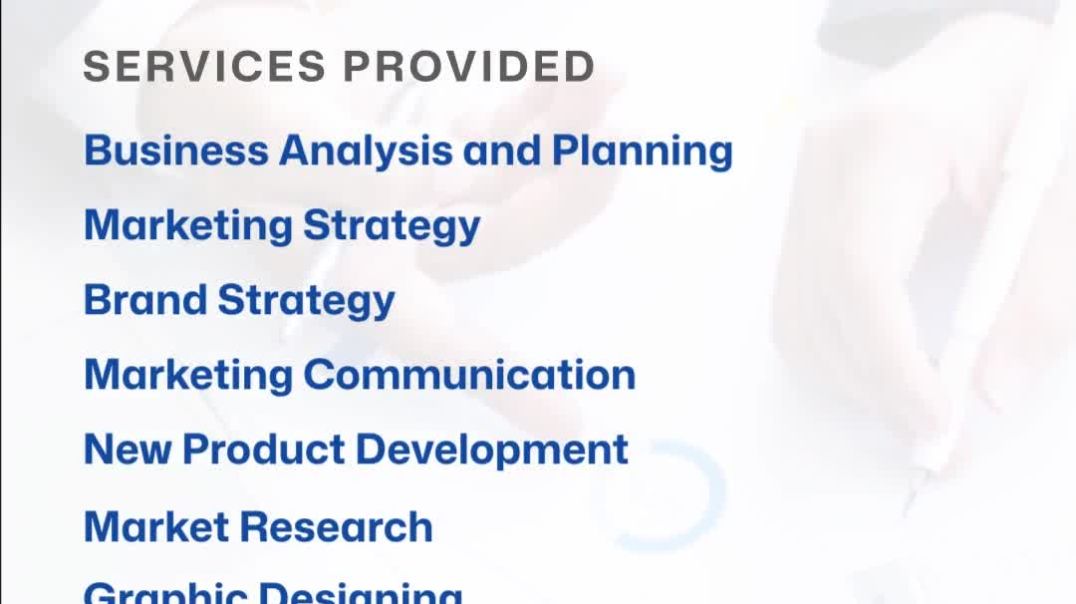 Marketing Consultancy Services